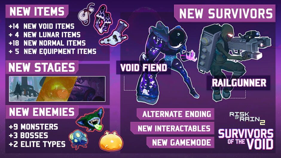 Risk of Rain 2 + Survivors of the Void Screenshot