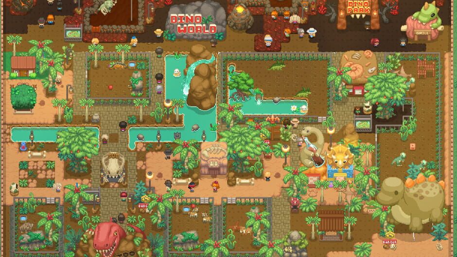 Let's Build a Zoo: Dinosaur Island Screenshot