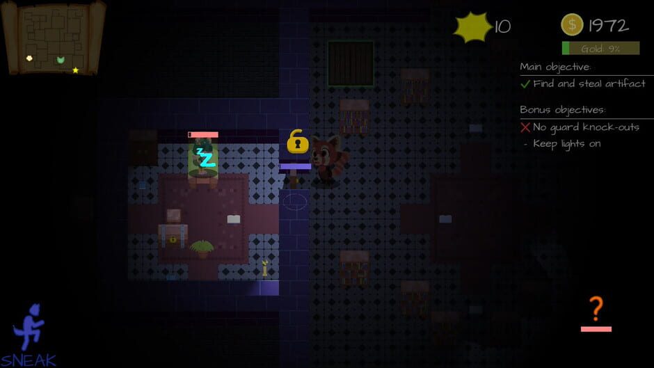 Endless Thief: a Furry Stealth Adventure Screenshot