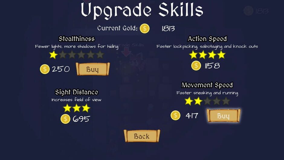 Endless Thief: a Furry Stealth Adventure Screenshot