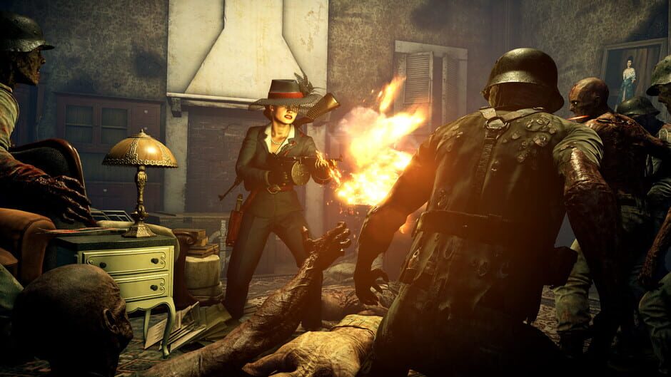 สกรีนช็อตจาก Zombie Army 4: Dead War - Ragnarök Campaign & Character Pack (รูปที่ 8)