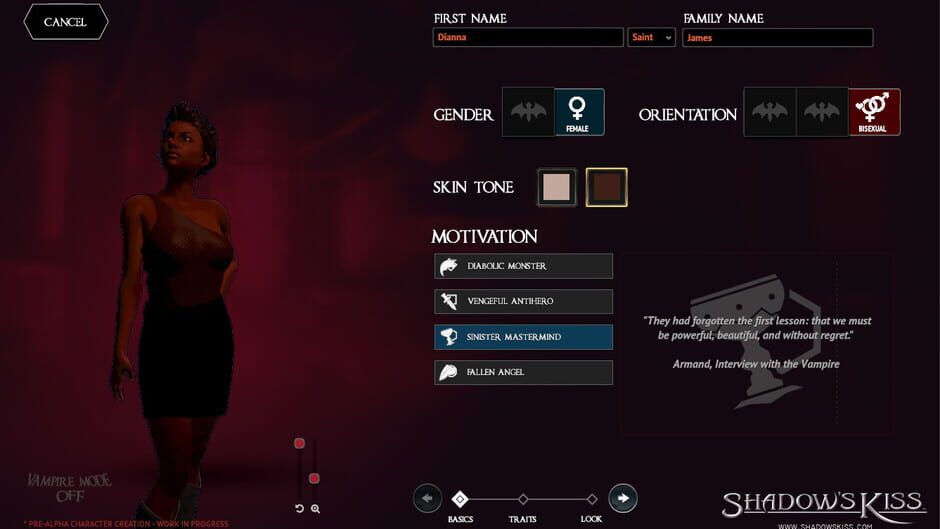 Shadow's Kiss Screenshot