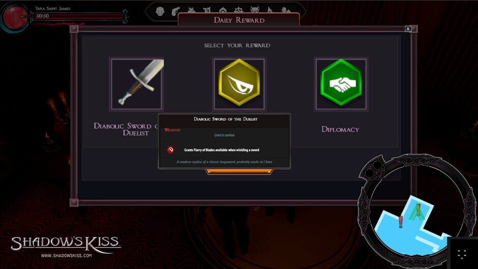 Shadow's Kiss Screenshot