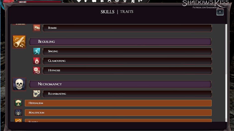 Shadow's Kiss Screenshot