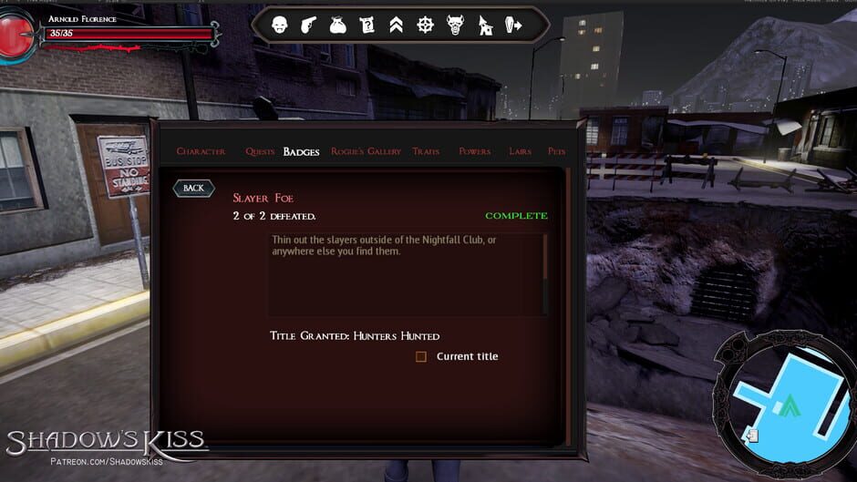 Shadow's Kiss Screenshot