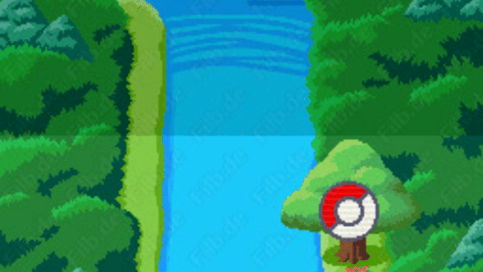 PokéPark: Fishing Rally DS Screenshot
