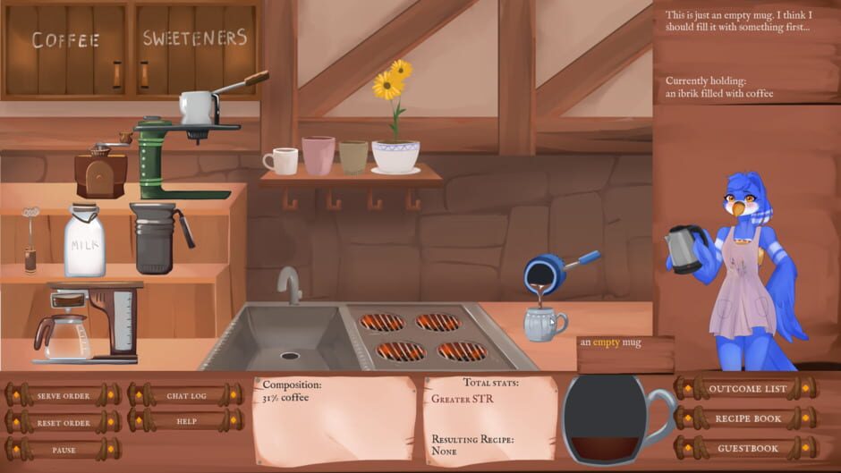 Birb Café Screenshot