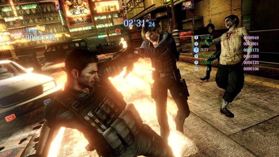 Resident Evil 6: Survivors Mode Screenshot