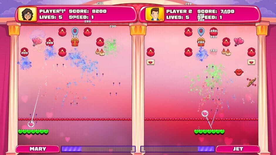 สกรีนช็อตจาก Valentine Candy Break 2 Head to Head (รูปที่ 9)