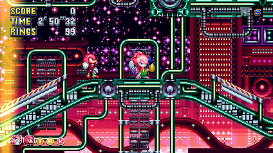 สกรีนช็อตจาก Sonic Mania: Blazey Mix Plus Moveset! (รูปที่ 9)