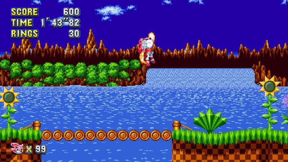 สกรีนช็อตจาก Sonic Mania: Blazey Mix Plus Moveset! (รูปที่ 10)