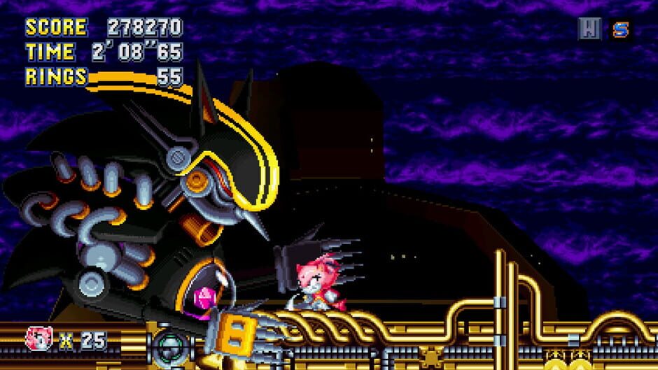 สกรีนช็อตจาก Sonic Mania: Blazey Mix Plus Moveset! (รูปที่ 11)
