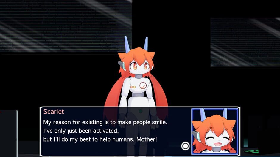 สกรีนช็อตจาก The Robot Girl Meets the Human! (รูปที่ 6)