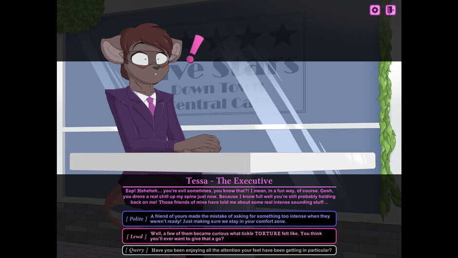 Ticklish Tessa Screenshot