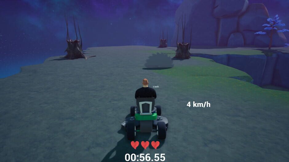 Lawnmower game: Mortal Race Screenshot