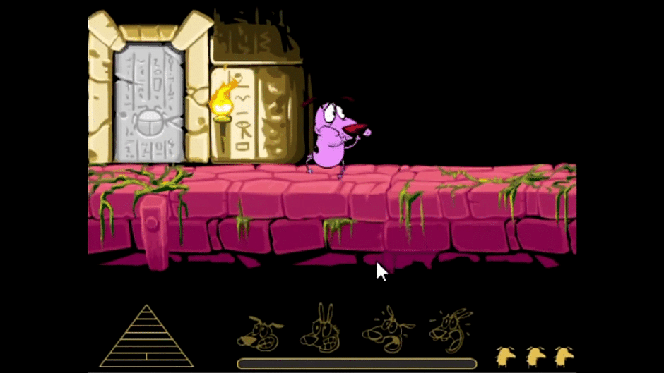 Courage the Cowardly Dog: Pharaoh Phobia Screenshot