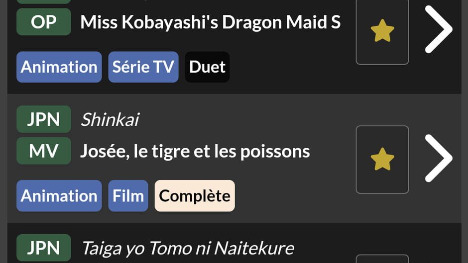Screenshots Karaoke Mugen