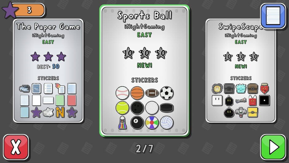 The Paper Game Screenshot