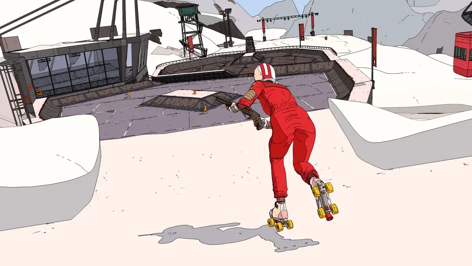 Rollerdrome, captura de tela 2