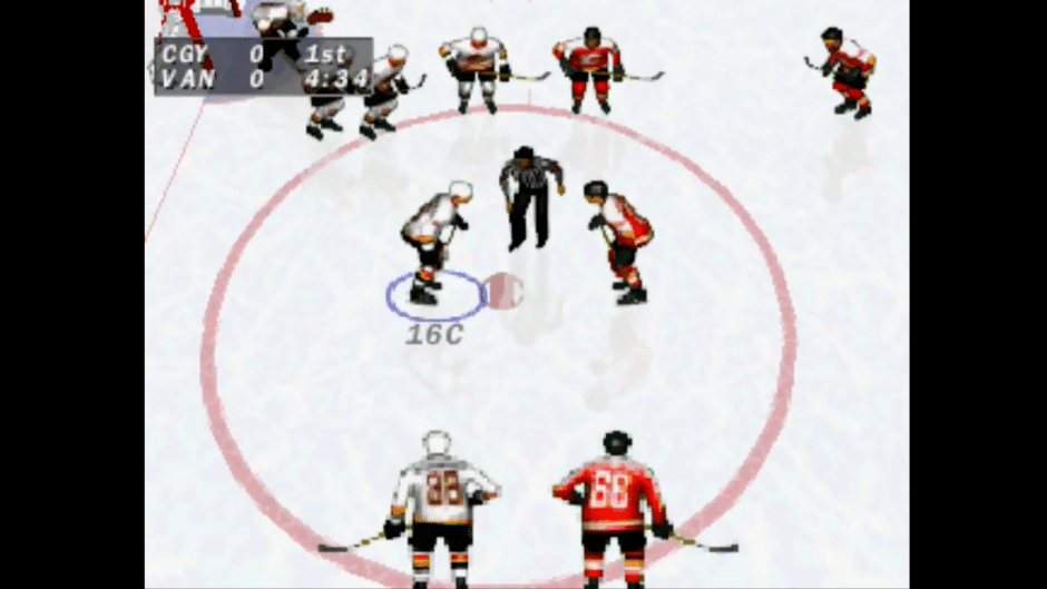 NHL FaceOff Screenshot