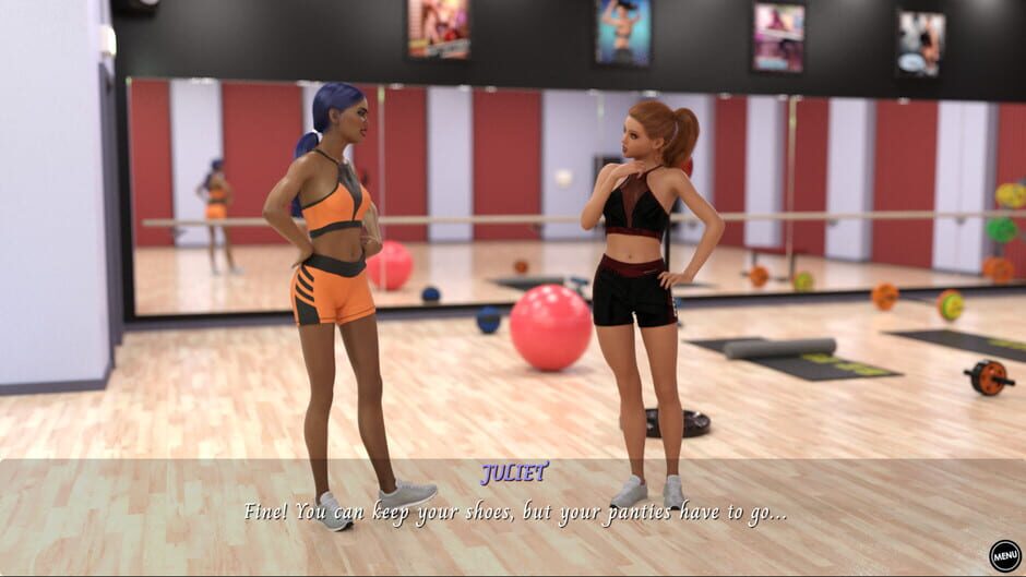 Futanari Sex: The Gym Screenshot
