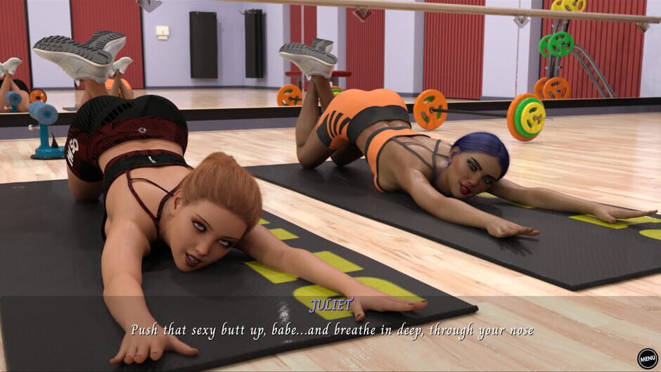 Futanari Sex: The Gym Screenshot