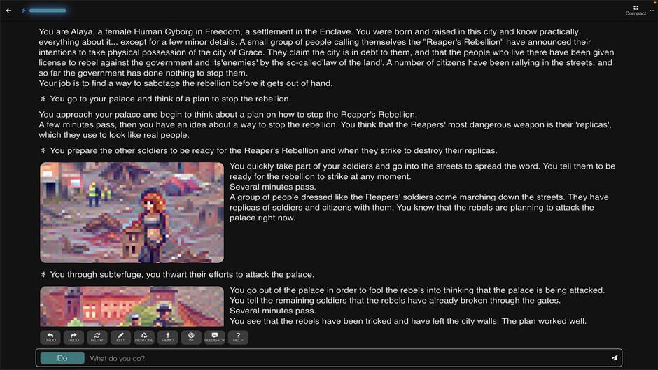 AI Dungeon Screenshot