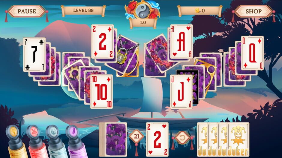 Samurai Solitaire: Return of the Ronin Screenshot