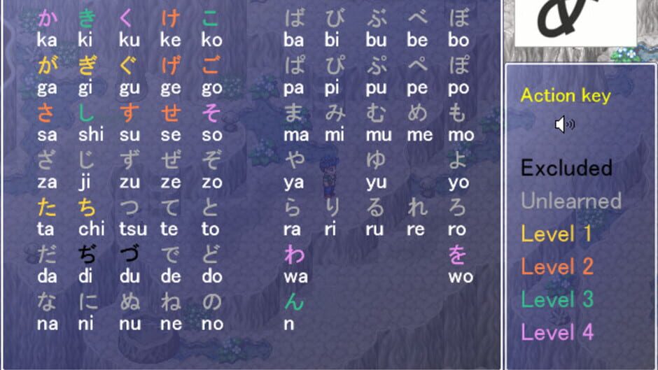 Learn Japanese RPG: Hiragana Forbidden Speech Screenshot