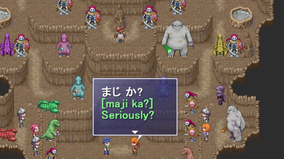 Learn Japanese RPG: Hiragana Forbidden Speech Screenshot