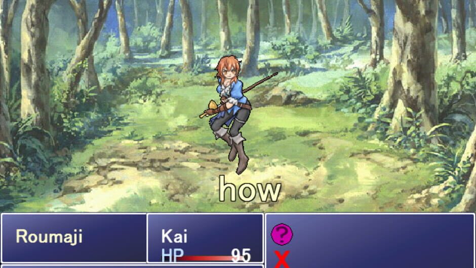 Learn Japanese RPG: Hiragana Forbidden Speech Screenshot