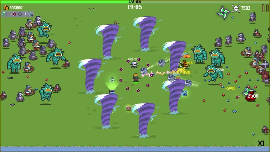 Pixel Survivors: Roguelike Screenshot