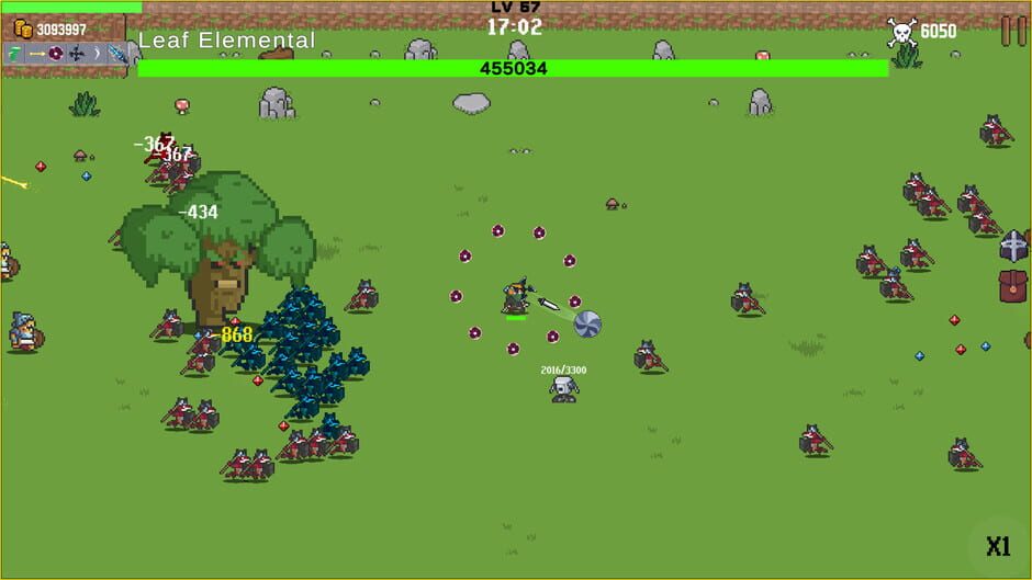 Pixel Survivors: Roguelike Screenshot