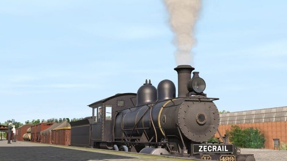สกรีนช็อตจาก Trainz Plus: ZecRail V499 Blue & Gold and Christmas 2019 (รูปที่ 6)