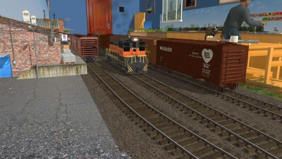 สกรีนช็อตจาก Trainz Plus: Switch Model Railroad - TRS19 (รูปที่ 3)