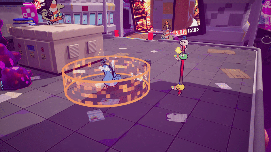 Glitch Busters: Stuck on You Screenshot