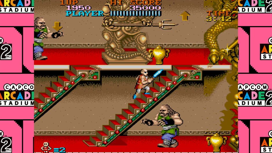 Capcom Arcade 2nd Stadium: Tiger Road Screenshot