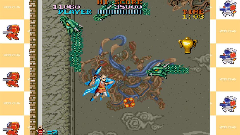 Capcom Arcade 2nd Stadium: Tiger Road Screenshot