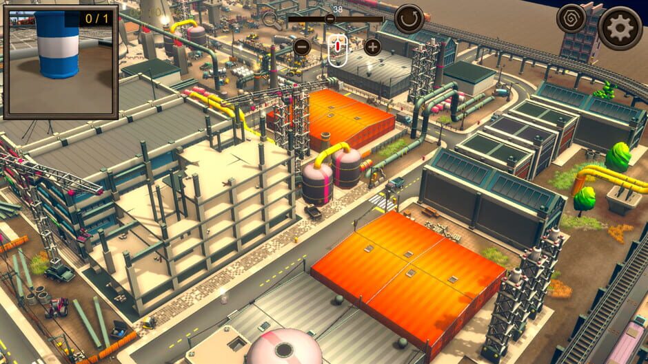 Hidden Industries: Top-Down 3D Screenshot