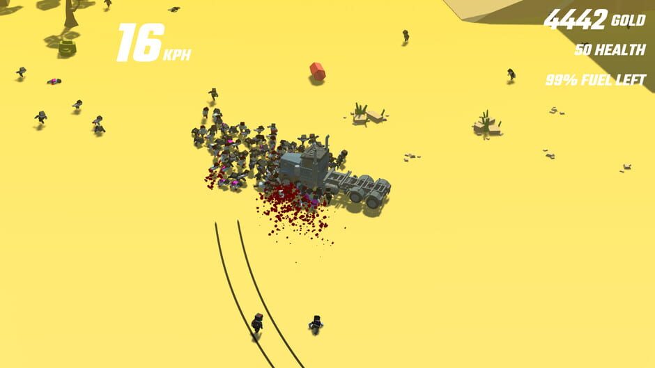 Running Over Zombies screenshot