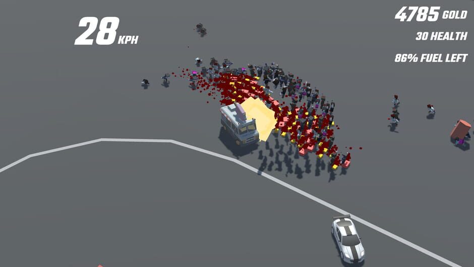 Running Over Zombies screenshot