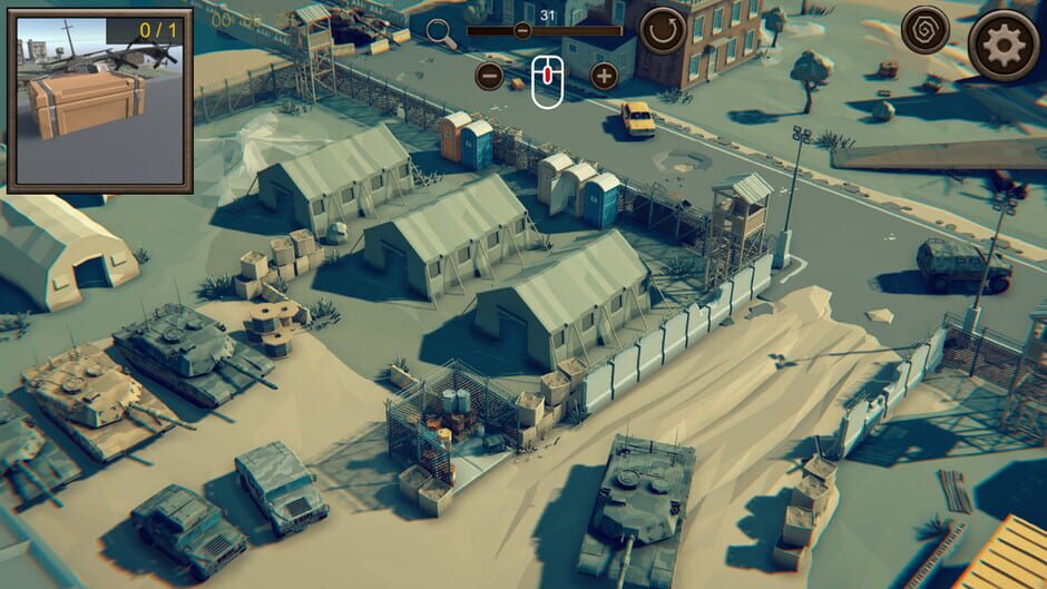 Hidden Battle Top-Down 3D Screenshot