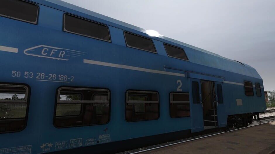 สกรีนช็อตจาก Trainz Railroad Simulator 2022: CFR Calatori B 26-26 186 (รูปที่ 4)