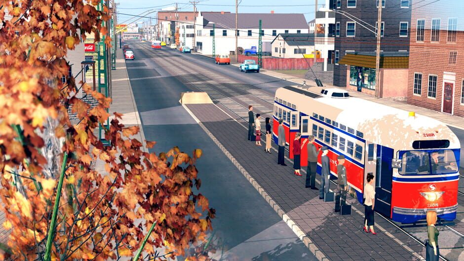 สกรีนช็อตจาก Trainz Railroad Simulator 2022: Season Town Northern Rail Road Route (รูปที่ 4)