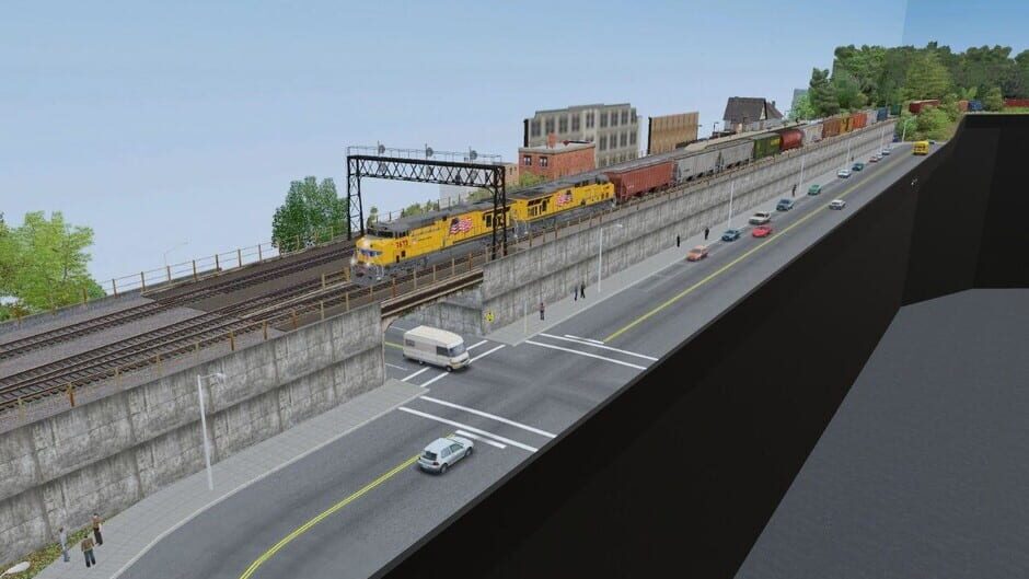 สกรีนช็อตจาก Trainz Railroad Simulator 2022: Model Trainz - Geneva Sub Division (รูปที่ 4)