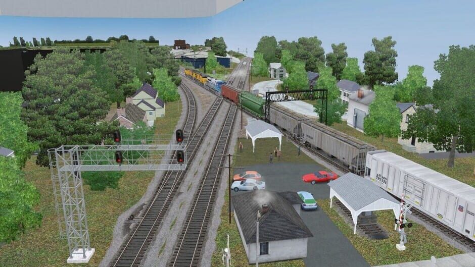 สกรีนช็อตจาก Trainz Railroad Simulator 2022: Model Trainz - Geneva Sub Division (รูปที่ 9)