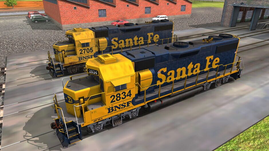 สกรีนช็อตจาก Trainz Railroad Simulator 2022: ATSF GP38-2 Santa FE 2 Pack (รูปที่ 2)