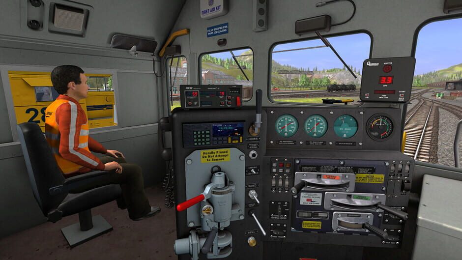สกรีนช็อตจาก Trainz Railroad Simulator 2022: ATSF GP38-2 Santa FE 2 Pack (รูปที่ 4)