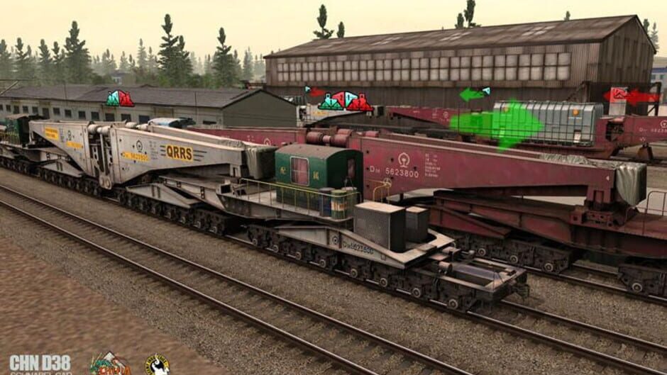 Trainz Railroad Simulator 2022: China D38 Schnabel Car - Full Pack screenshot 1