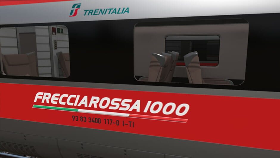 สกรีนช็อตจาก Trainz Railroad Simulator 2022: ETR 1000 - Frecciarossa (รูปที่ 9)